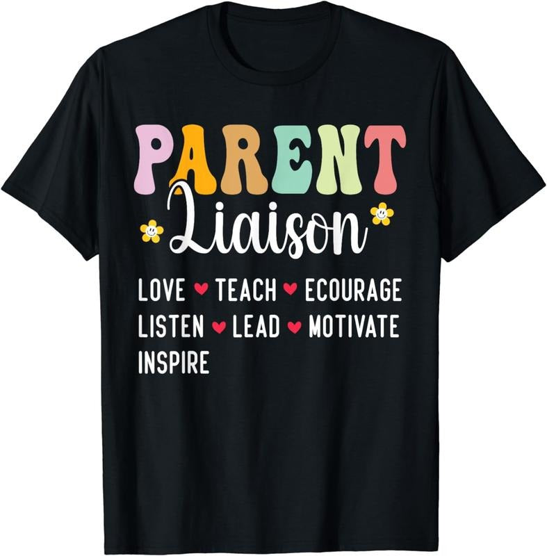 [100% Cotton]Parent Liaison Appreciation Week Back to School Family T-Shirt Hoodie, Sweatshirt | PureTeeCo.com