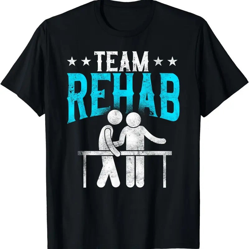 [100% Cotton]Physical Therapist Therapy Assistant Team Rehab Vintage T-Shirt Hoodie, Sweatshirt | PureTeeCo.com