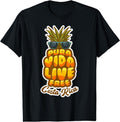 [100% Cotton]Pura Vida Pineapple Retro Simple Pure Life Costa Ricans Gift T-Shirt Hoodie, Sweatshirt | PureTeeCo.com