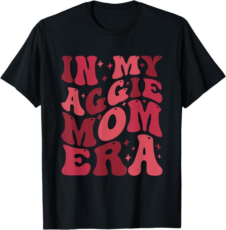 [100% Cotton]Retro In My Aggie Mom Era Mother's Day Aggie Mom Aggie Mama T-Shirt Hoodie, Sweatshirt | PureTeeCo.com