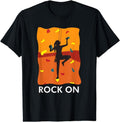 [100% Cotton]Rock On Girl Wall climbing Belaying Bouldering Pride T-Shirt Hoodie, Sweatshirt | PureTeeCo.com