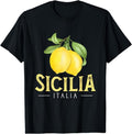 [100% Cotton]Sicilia Italia | Italian Lemons | Proud Sicilian T-Shirt Hoodie, Sweatshirt | PureTeeCo.com