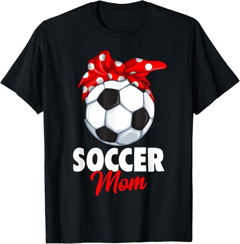100% Cotton Soccer Mom Women T-Shirt Hoodie, Sweatshirt | PureTeeCo.com