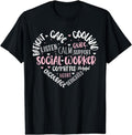 [100% Cotton]Social Worker Social Work Caseworker Public Work Love T-Shirt Hoodie, Sweatshirt | PureTeeCo.com