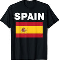 [100% Cotton]Spain Spanish Flag Heritage T-Shirt Hoodie, Sweatshirt | PureTeeCo.com