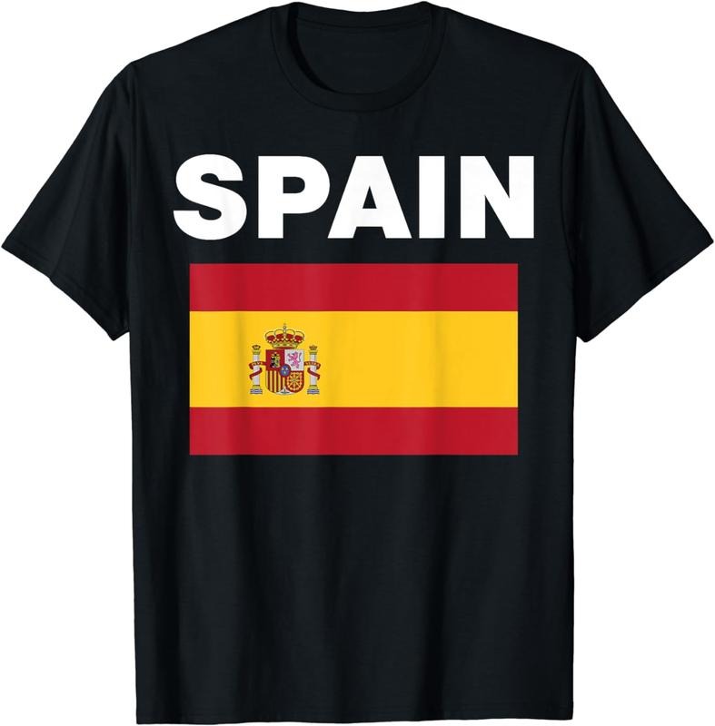 [100% Cotton]Spain Spanish Flag Heritage T-Shirt Hoodie, Sweatshirt | PureTeeCo.com