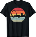 [100% Cotton]St. Louis Souvenir Shirt. Retro Style USA Skyline T-Shirt Hoodie, Sweatshirt | PureTeeCo.com