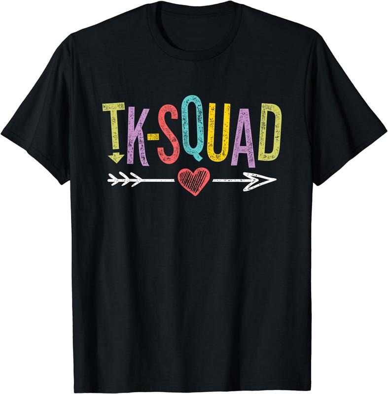 [100% Cotton]TK-Squad - Transitional Kindergarten Teacher Team Shirts T-Shirt Hoodie, Sweatshirt | PureTeeCo.com