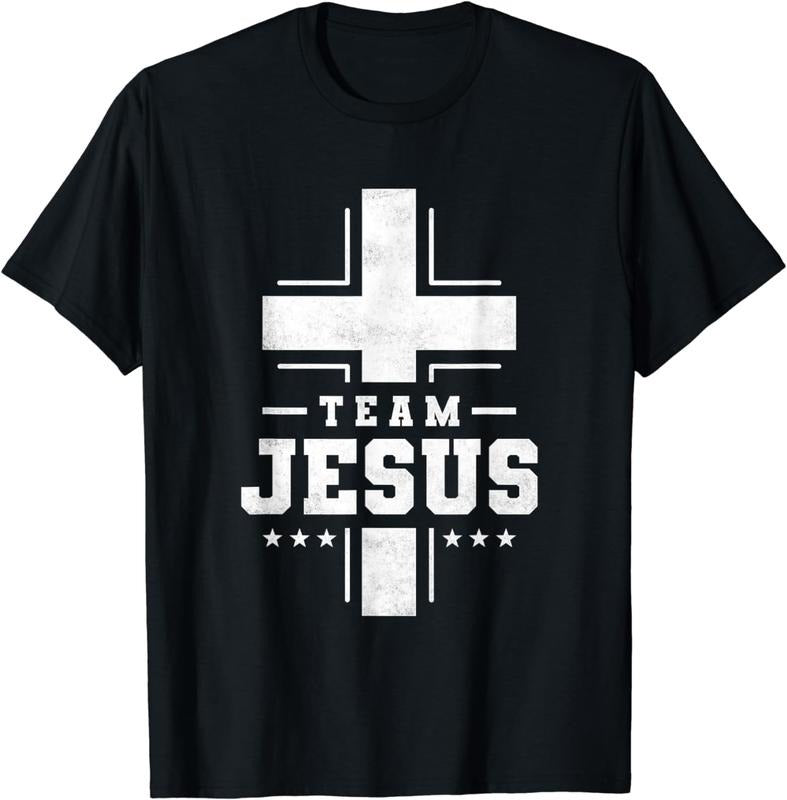 [100% Cotton]Team Jesus T-Shirt Hoodie, Sweatshirt | PureTeeCo.com