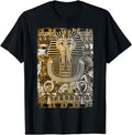 [100% Cotton]Tutankhamun Ancient Egypt Pharoah King Ankh T-Shirt Hoodie, Sweatshirt | PureTeeCo.com