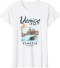 [100% Cotton]Venice Italy | Venezia Italia Vintage T Shirt Hoodie, Sweatshirt | PureTeeCo.com