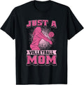 100% Cotton Volleyball Beach - Vball Just A Volleyball Mom T-Shirt Hoodie, Sweatshirt | PureTeeCo.com