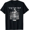 [100% Cotton]West Palm Beach Souvenir - Florida Reminder T-Shirt Hoodie, Sweatshirt | PureTeeCo.com