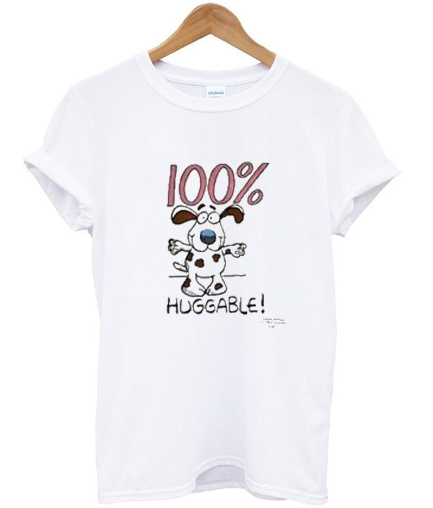100% Huggable Kawaii Dog T-Shirt Hoodie, Sweatshirt | PureTeeCo.com