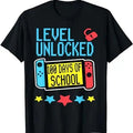 100 days of school shirt boys Unlocked Gamer Video Games T-Shirt, Hodie and Sweater, T-Shirt Hoodie, Sweatshirt