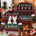 101 Dalmatians Ugly Christmas Sweater, Dalmatians Christmas Sweatshirt