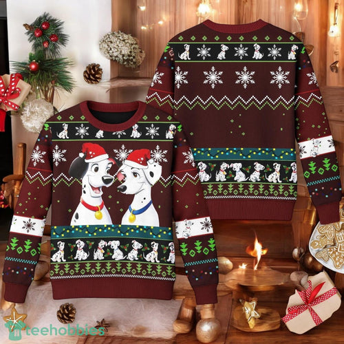 101 Dalmatians Ugly Christmas Sweater, Dalmatians Christmas Sweatshirt