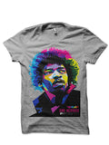 Jimi Hendrix Half Sleeve T-Shirt Style001 Hoodie, Sweatshirt | PureTeeCo.com