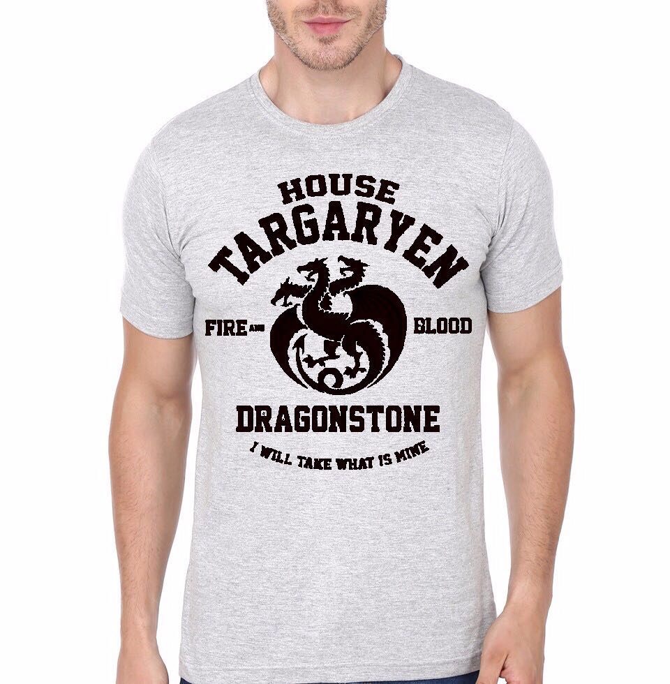 House Targaryen Grey T-shirt Hoodie, Sweatshirt | PureTeeCo.com