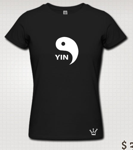 Yin Black T-Shirts, Hoodie, Sweatshirt | PureTeeCo.com