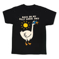 Back On My Silly Goose Shit Kid's Tee Hoodie, Sweatshirt | PureTeeCo.com (Image 1)