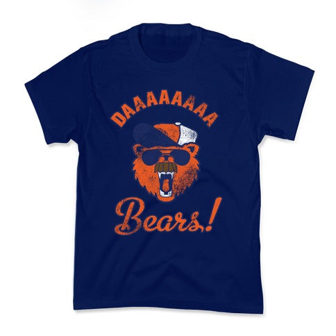 Da Bears Vintage Kid's Tee Hoodie, Sweatshirt | PureTeeCo.com (Image 2)