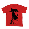 As If Cat Kid's Tee Hoodie, Sweatshirt | PureTeeCo.com (Image 1)