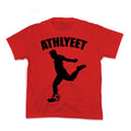 Athlyeet Soccer  Kid's Tee Hoodie, Sweatshirt | PureTeeCo.com (Image 1)