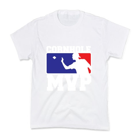 Cornhole MVP Kid's Tee Hoodie, Sweatshirt | PureTeeCo.com (Image 5)