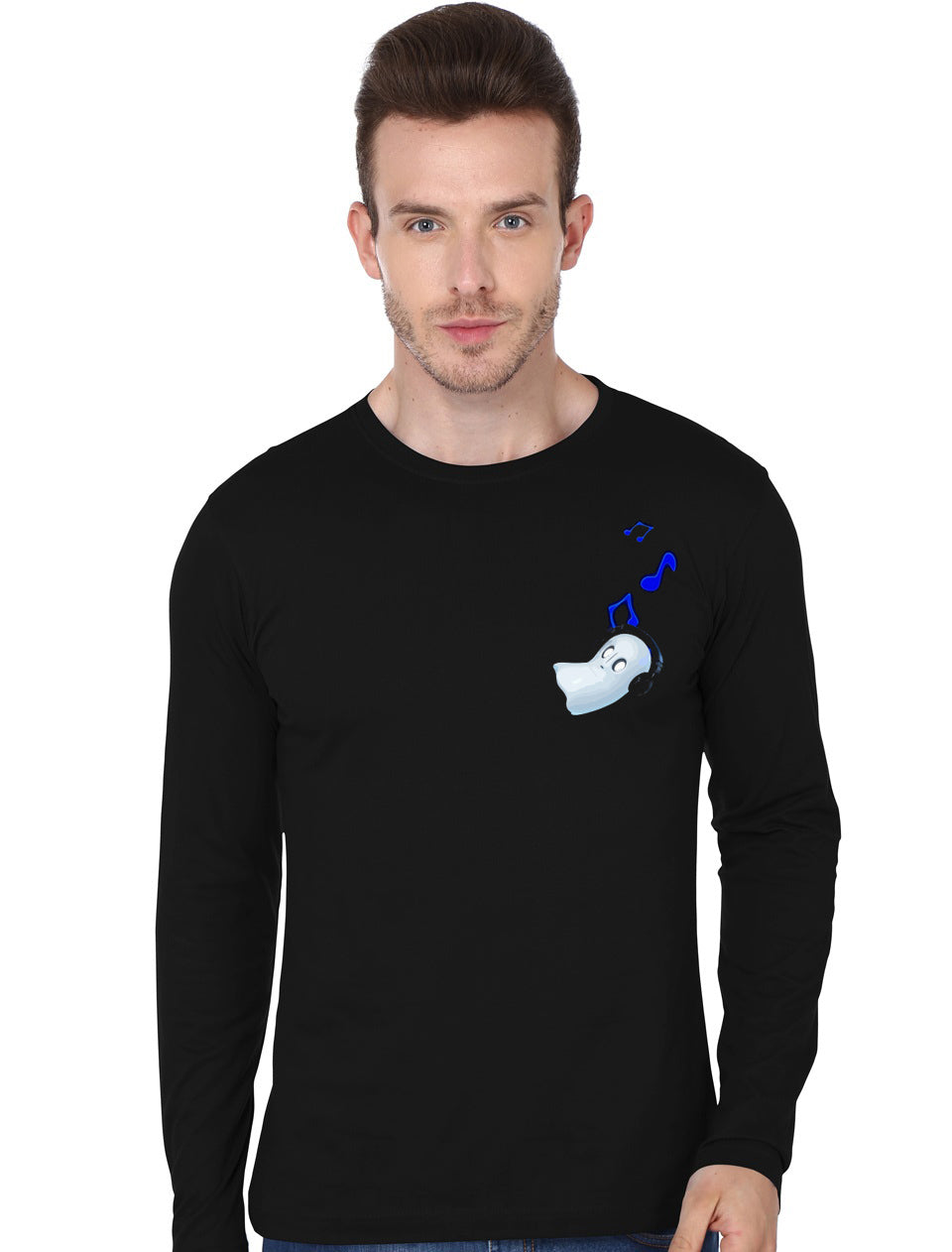 Ghost Full Sleeve T-Shirt Style001 Hoodie, Sweatshirt | PureTeeCo.com
