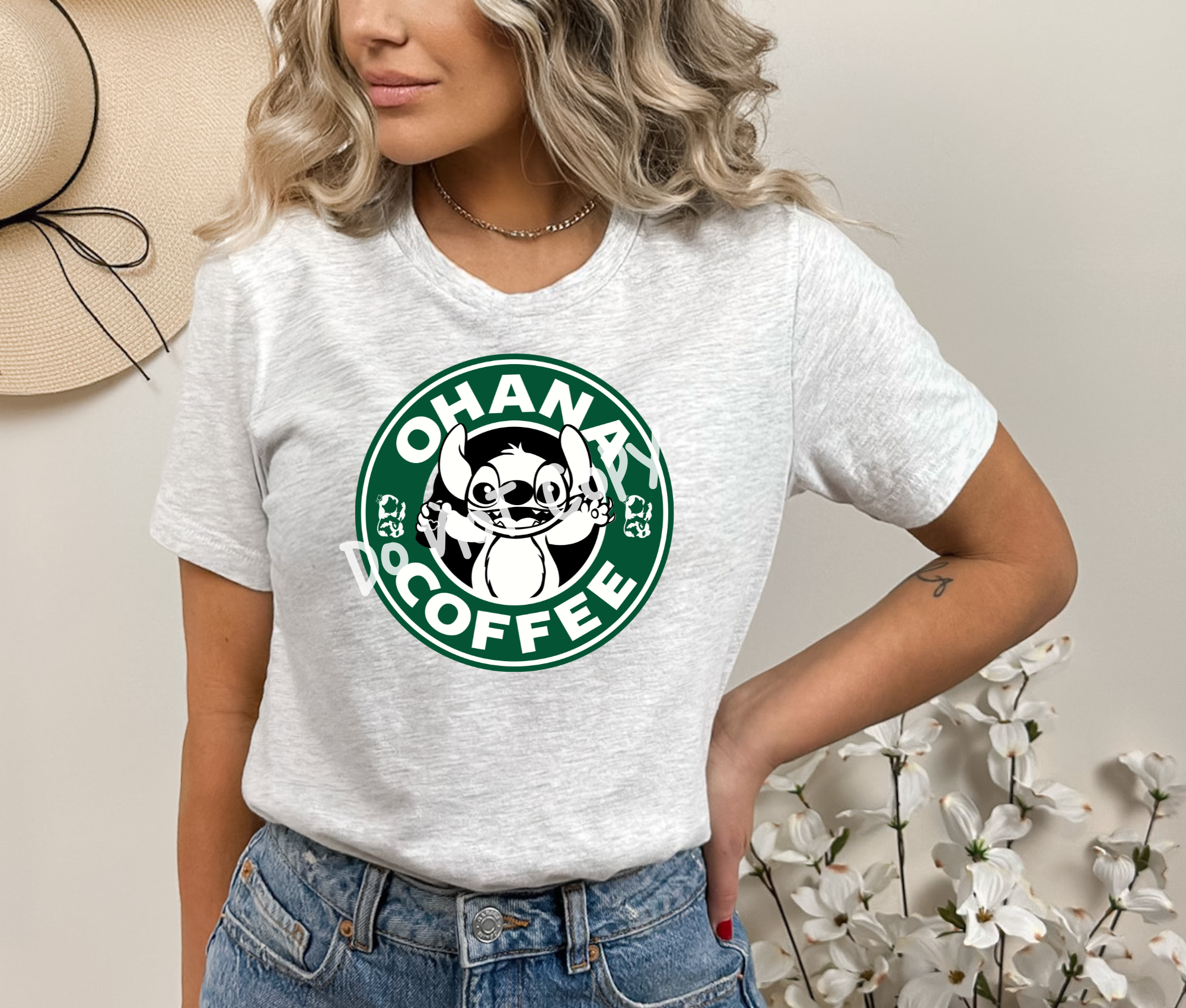 Ohana Coffee Tee Hoodie, Sweatshirt | PureTeeCo.com (Image 1)
