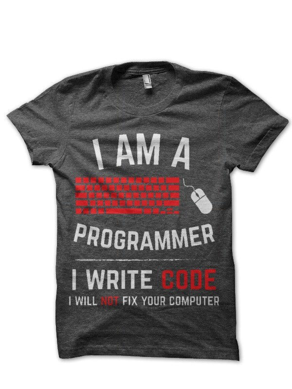 I Write Code T-Shirt Hoodie, Sweatshirt | PureTeeCo.com