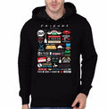 Friends Black Hoodie Style002 T-Shirts, Sweatshirt | PureTeeCo.com