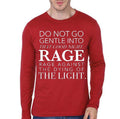 Rage Red Full Sleeve T-Shirt Hoodie, Sweatshirt | PureTeeCo.com