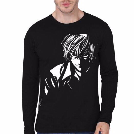 Deathnote Black Full Sleeve T-Shirt Hoodie, Sweatshirt | PureTeeCo.com
