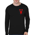 Manchester United Black Full Sleeve T-Shirt Hoodie, Sweatshirt | PureTeeCo.com