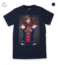 Spider Woman Navy Blue T-Shirt Hoodie, Sweatshirt | PureTeeCo.com