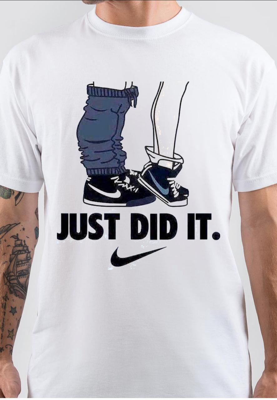 Just Did It T-Shirt Hoodie, Sweatshirt | PureTeeCo.com