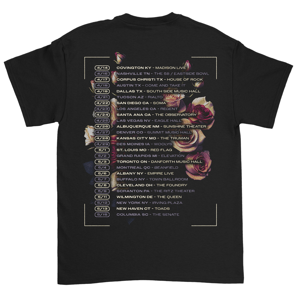 156/Silence - Flower T-Shirt Hoodie, Sweatshirt | PureTeeCo.com (Image 3)