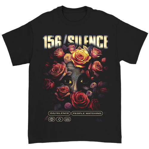 156/Silence - Flower T-Shirt Hoodie, Sweatshirt | PureTeeCo.com (Image 2)