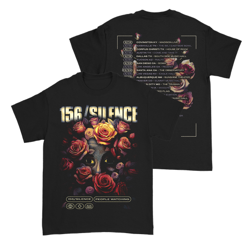 156/Silence - Flower T-Shirt Hoodie, Sweatshirt | PureTeeCo.com (Image 1)