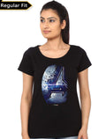 Avengers Endgame Girlâ€™s Black T-Shirt Hoodie, Sweatshirt | PureTeeCo.com