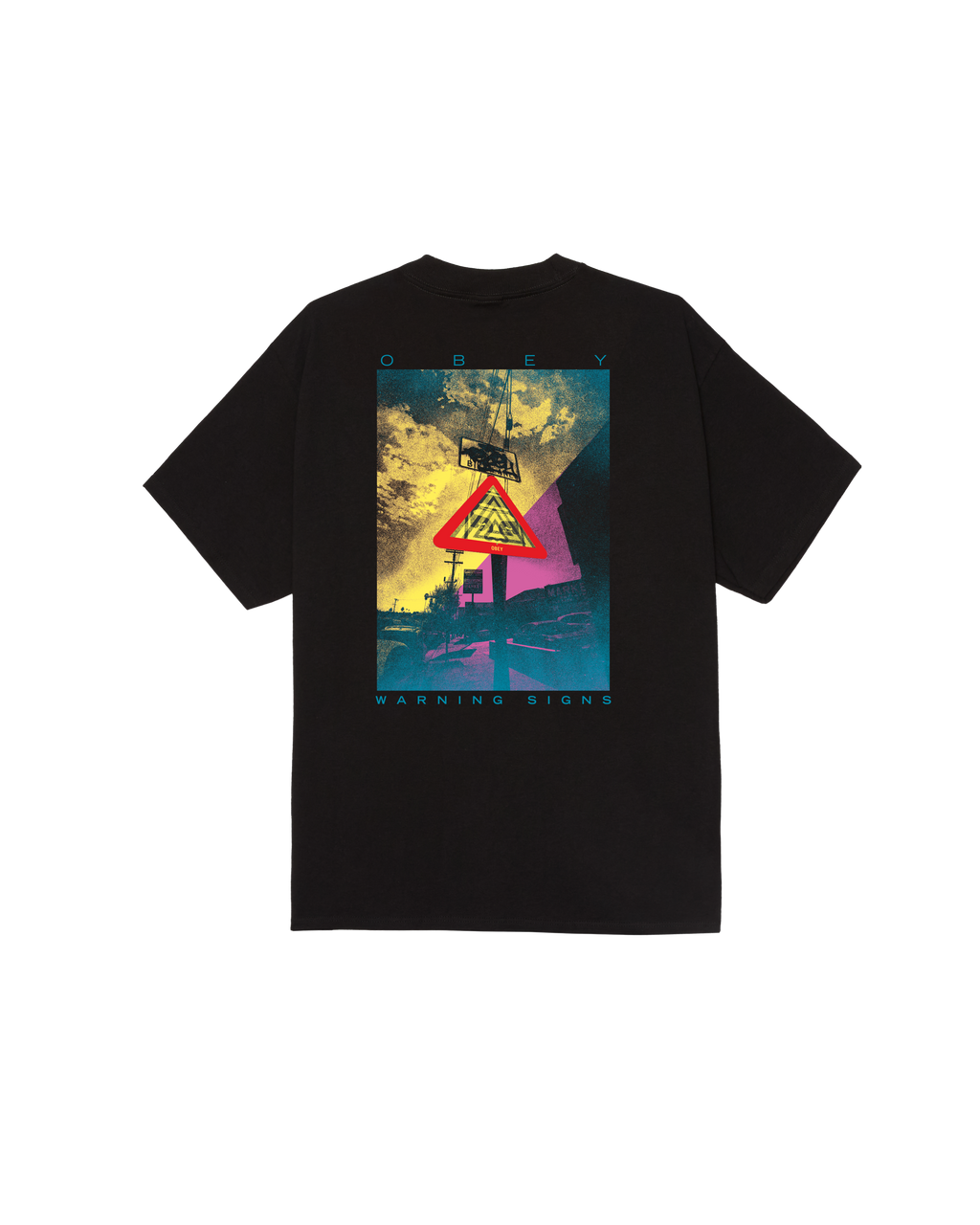 WARNING SIGN CLASSIC T-SHIRT Hoodie, Sweatshirt | PureTeeCo.com (Image 1)