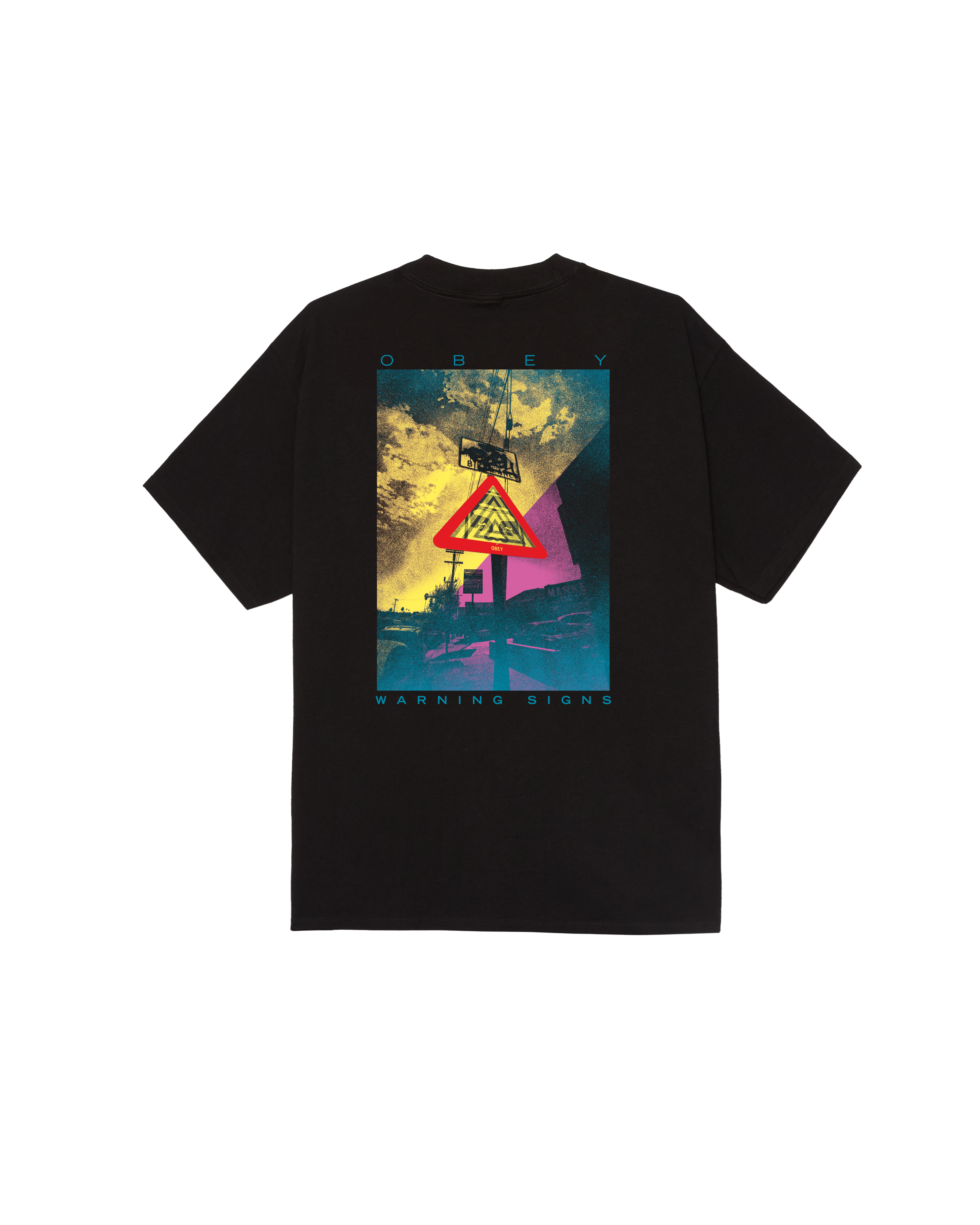 WARNING SIGN CLASSIC T-SHIRT Hoodie, Sweatshirt | PureTeeCo.com (Image 1)