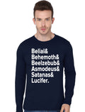 Ghost â€“ Belial Behemoth Beelzebub Asmodeus Satanas Lucifer Full Sleeve T-Shirt Hoodie, Sweatshirt | PureTeeCo.com