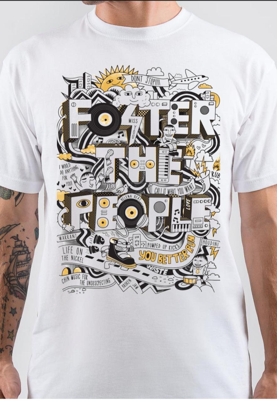 Foster The People T-Shirt Style013 Hoodie, Sweatshirt | PureTeeCo.com