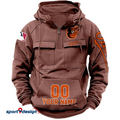 Baltimore Orioles Vintage Men Hoodie