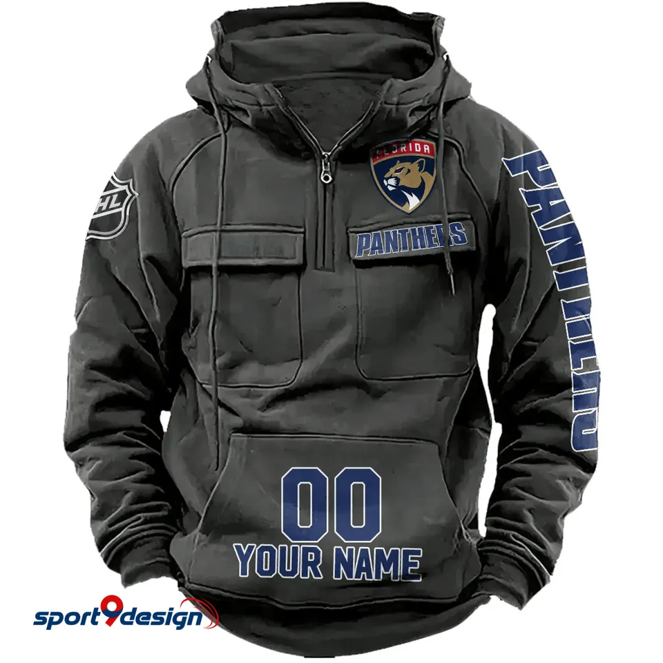 Florida Panthers Vintage Men Hoodie