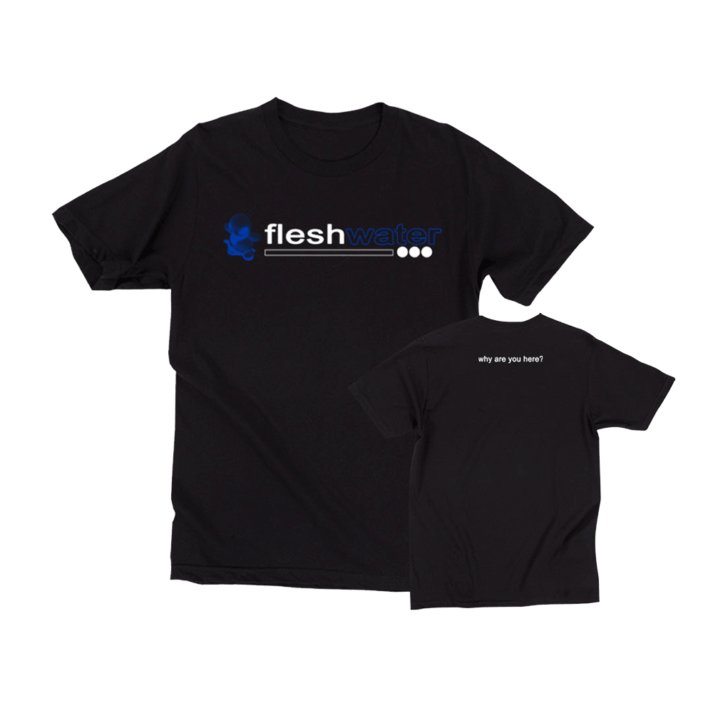 Fleshwater Merch Fleshwater Why Are You Here T-Shirt Good Father's Day Presents Hoodie, Sweatshirt | PureTeeCo.com