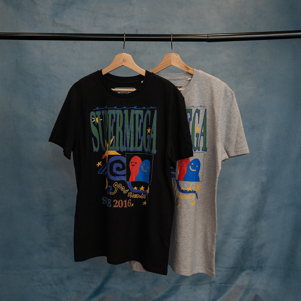 SuperMega Merch Supermega Good Friends Since 2016 T-Shirt Dad Gifts For Father's Day 2025 Hoodie, Sweatshirt | PureTeeCo.com